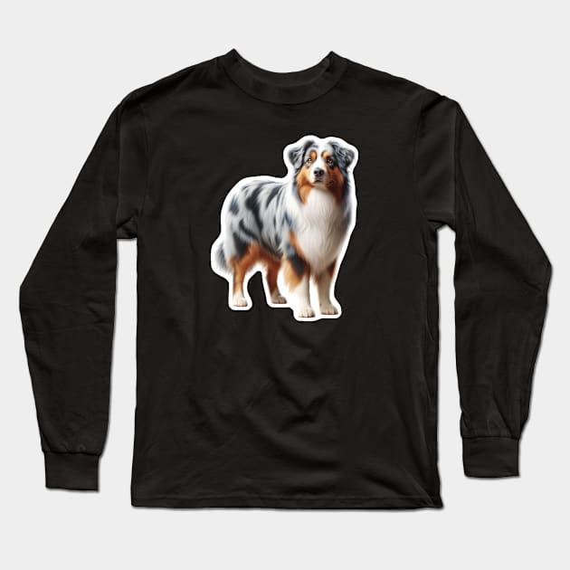 Australian Shepherd Long Sleeve T-Shirt by millersye